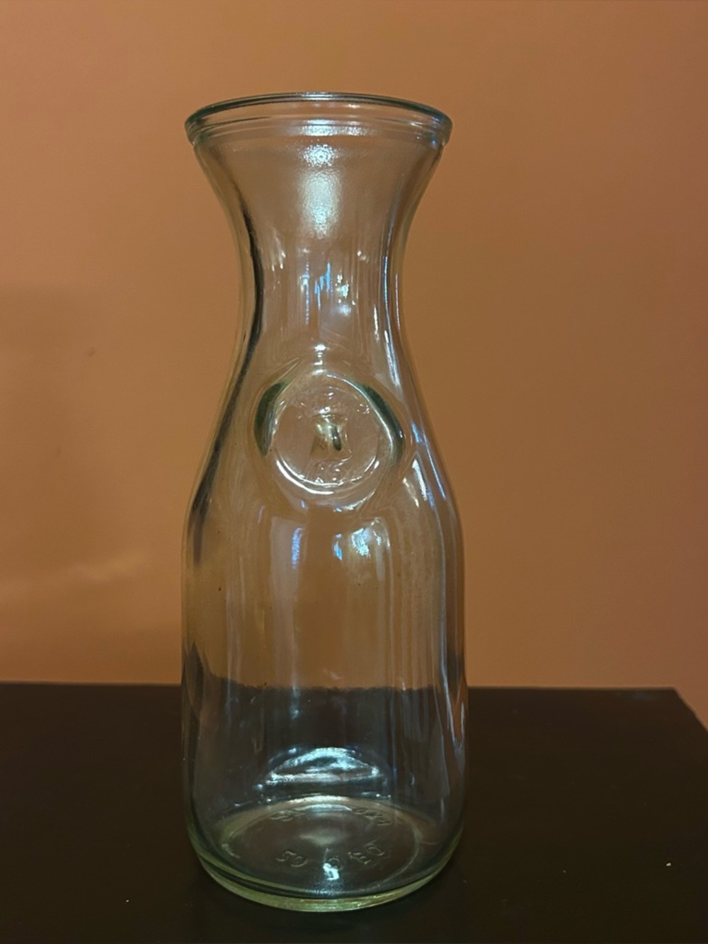 Vintage Paul Masson "Since 1852" Glass Milk Bottle Carafe